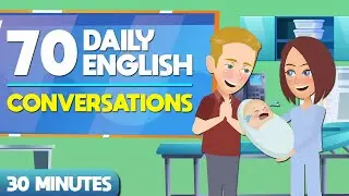 70 Daily English Conversations | English For Beginners