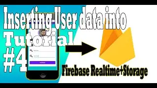 How to insert user data into firebase real-time database with Image part 4