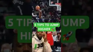 5 Key Tips to Jump Higher ft. Anthony Edwards: Unlock Your Vertical Leap! #NBA #AnthonyEdwards #Dunk