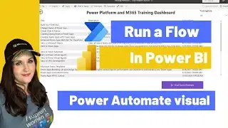 Run a Flow in Power BI