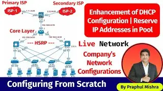 7. Improving DHCP 💾 Configuration in the Network | Reserved Specific IP Addresses in DHCP Pool #dhcp