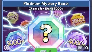 Idle Miner Tycoon - Opening 30 PLATINUM mystery boost tickets