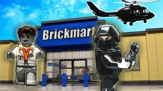 Lego SWAT Shopping Story – City Police & Zombie | Stop Motion