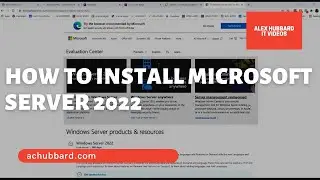 How To Install Microsoft Windows Server 2022 on a VMWare Virtual Machine