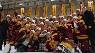 Cinematic Recap: Gopher Women's Hockey Wins WCHA Final Faceoff