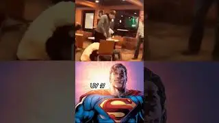 Un hombre sin capa le ayuda a calmarse ❤️🤗 