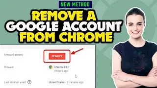 How to remove a google account from chrome 2024