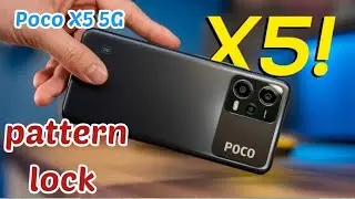 Poco X5 5G  Mein Pattern Lock Setting Kaise Karen , How To Set Pattern Lock In Poco X5 5G,