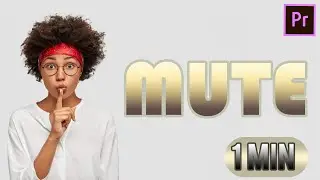 Premiere Pro : How to Mute Audio Premiere Pro | Adobe Premiere Pro tutorial 2021 | Premiere Pro
