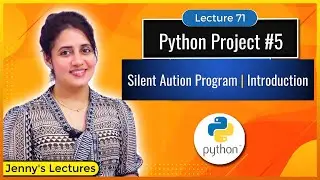 Python Project for beginners #5| Silent Auction Program-part 1  | Python for Beginners 