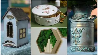 Переделки Фикс-Прайс / Чайный домик, картины и декор для дома