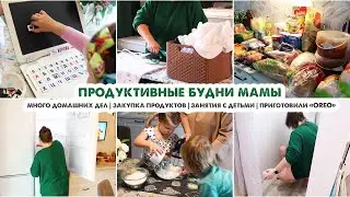 Закупка продуктов🍊Уборка и домашние дела💪Порядок в холодильнике❄️Домашнее OREO😋