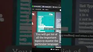 Get Cheat sheet of anything. Learn from best. Revise anywhere anytime. 