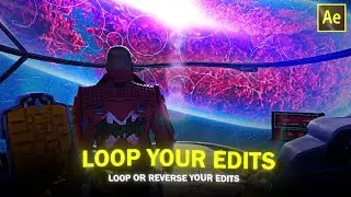 How to make loop + reverse edits ( no plugin );after effects