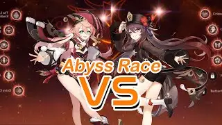 Racing the Abyss with my friend