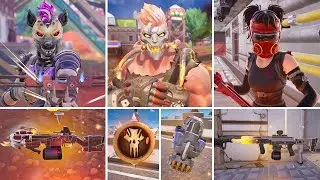 All Bosses, Mythic Weapons & Medallions Locations Guide - Fortnite Chapter 5 Season 3 (Wrecked)