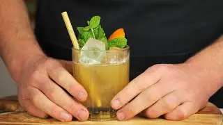 FRENCH RIVIERA Cocktail - Apricot, Honey & Lemon!