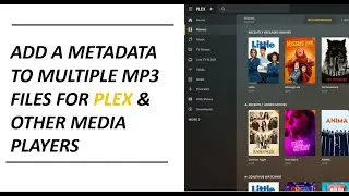 Add Meta Data to MP3 Files for perfect sorting on Plex and other media players