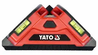 Лазерный уровень для укладки плитки YATO YT-30410. Два луча 90 градусов.