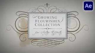 Animate Growing Vines & Flourishes (After Effects)