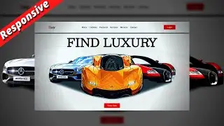 Complete Luxury Car Website Using [ HTML - CSS - JS ] || 2022 Complete Website