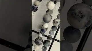 Авторское колье ручной работы из содалита