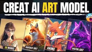 How to create 3D art with AI | Make 3D Model Using Ai Art | Stable Diffusion Tutorial