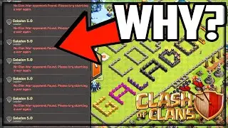 NO ONE Wants to BATTLE ME! 1v10 Clash of Clans Clan WAR!