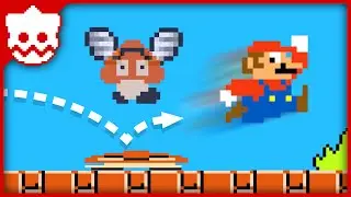Goomba after he dies in Super Mario bros. (Spritars Animations)