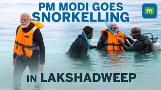 Prime Minister Narendra Modi Goes Snorkelling in Lakshadweep Before Diving into LS Elections of 2024