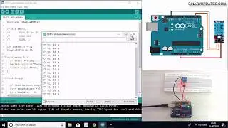 DHT11 Sensor Module with Arduino Temperature and Humidity