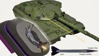 T-62M vs Chieftain Stillbrew | 3BM21 | Armor Penetration Simulation