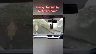 Experiencing Heavy Rainfall in Mahabaleshwar: Monsoon Magic in the Western Ghats