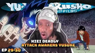 YuYu Hakusho Ep.29-30 Reaction! Hiei deadly attack awakens Yusuke! 😨