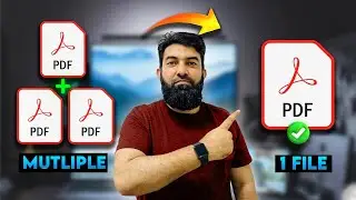 How to Merge PDF Files into one | Tutorial in Urdu