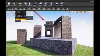 Unreal Engine 4 How to Find Modeling Editing Tool And Activate  (New Mesh Editor)