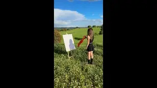Brushing colors onto the canvas of imagination