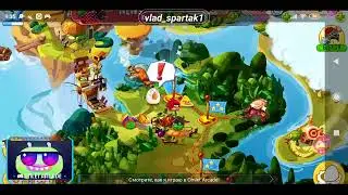 Играю в Angry birds Epic и общаемся