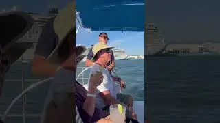 Sunset sailing at Puerto Vallarta, Mexico