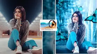 Photoshop 7.0 Blue Tone CB Editing - Photoshop 7.0 Photo Editing and blue tone photo Editing