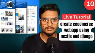 Build a Full-Stack Ecommerce Site with Next.js, Tailwind CSS & Django | Live Coding Tutorial