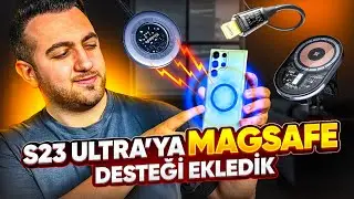 Yeni MCDODO Transparan MagSafe ürünlerini Galaxy S23 Ultra'da denedik!