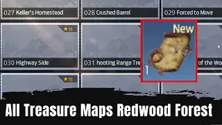 Undawn All Treasure Maps Redwood Forest