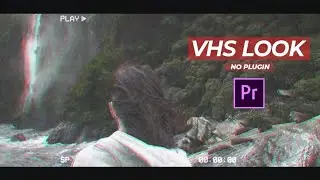 Retro VHS Look Effect Tutorial (no plugins) | Premiere Pro