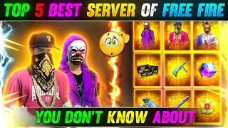 Best Servers Of Free Fire😱🔥 You Don't Know about 😨 || Garena Free Fire