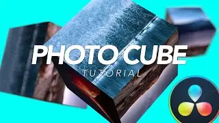 Create an EASY 3D Photo Cube in DaVinci Resolve 17