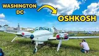 We Landed at World´s Busiest Airport - Oshkosh Fisk Arrival