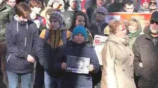 Учащийся Михаил Огородников   Выступление на митинге Он нам не Димон во Владимире 26 марта 2017