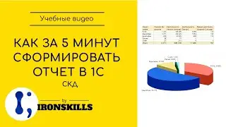 Как за 5 минут сформировать отчет в 1С. Способ № 2 (СКД)