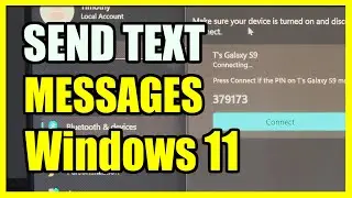 How to Send Text Messages from Computer to Phone on Windows 11 (Phone Link)